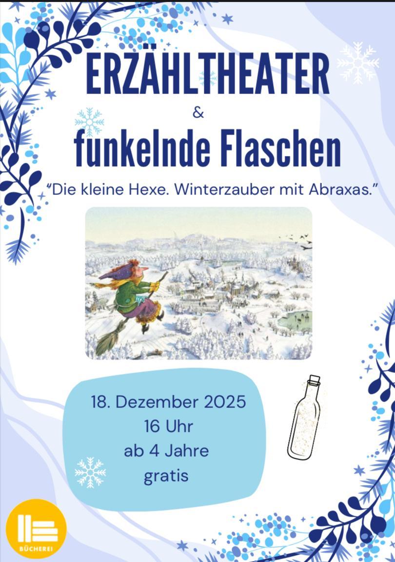 Erzähltheater & funkelnde Flaschen