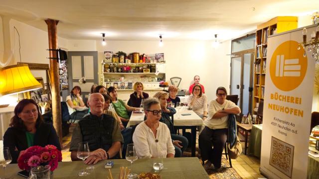 Besucher im Kupferschmiedhaus